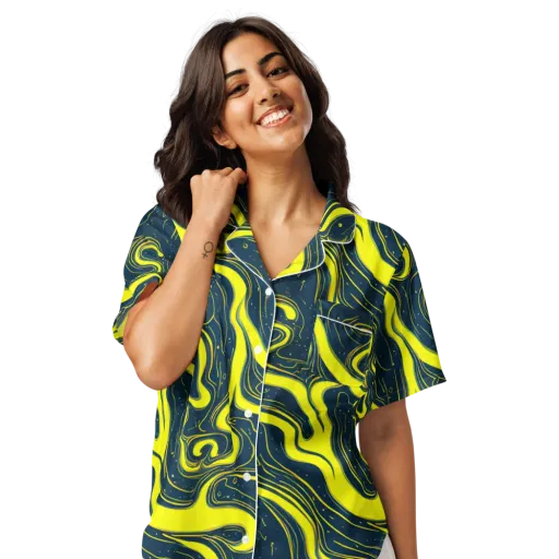 Nightstream on a Women's Short Sleeve Pajama Top