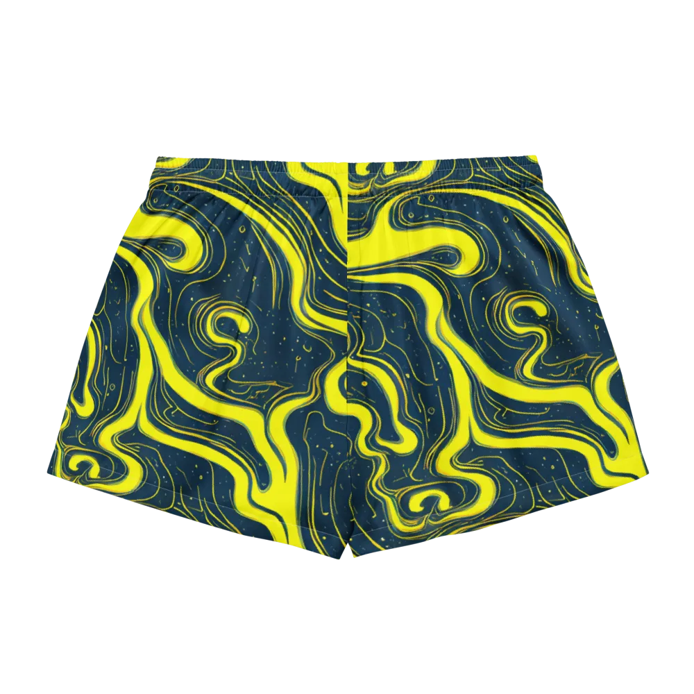 Nightstream on Women's Pajama Shorts — Back