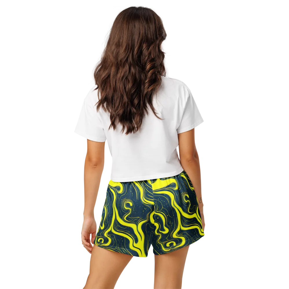 Nightstream on Women's Pajama Shorts — Back