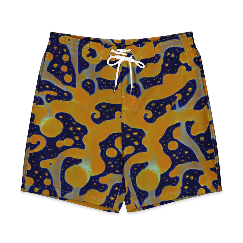 Molten Drift on Men's Board Shorts — Front