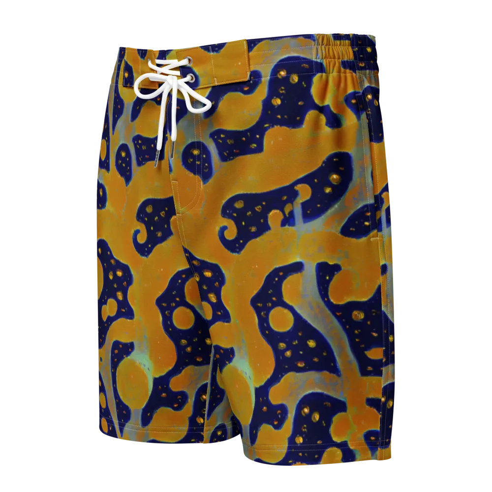 Molten Drift on Men's Board Shorts — Front