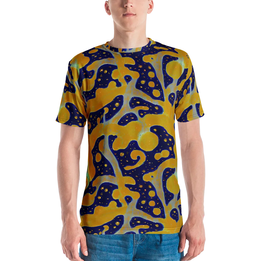 Molten Drift on Men's Crew Neck T-Shirt — Front