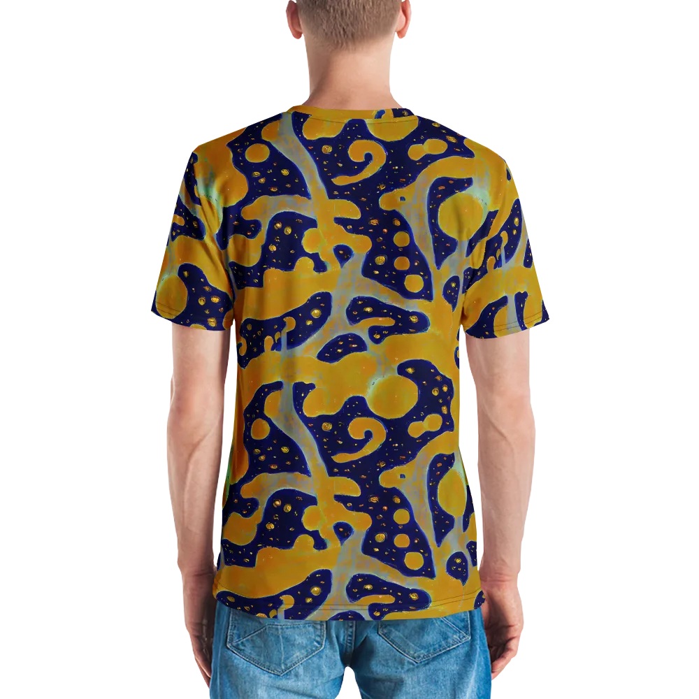 Molten Drift on Men's Crew Neck T-Shirt — Back