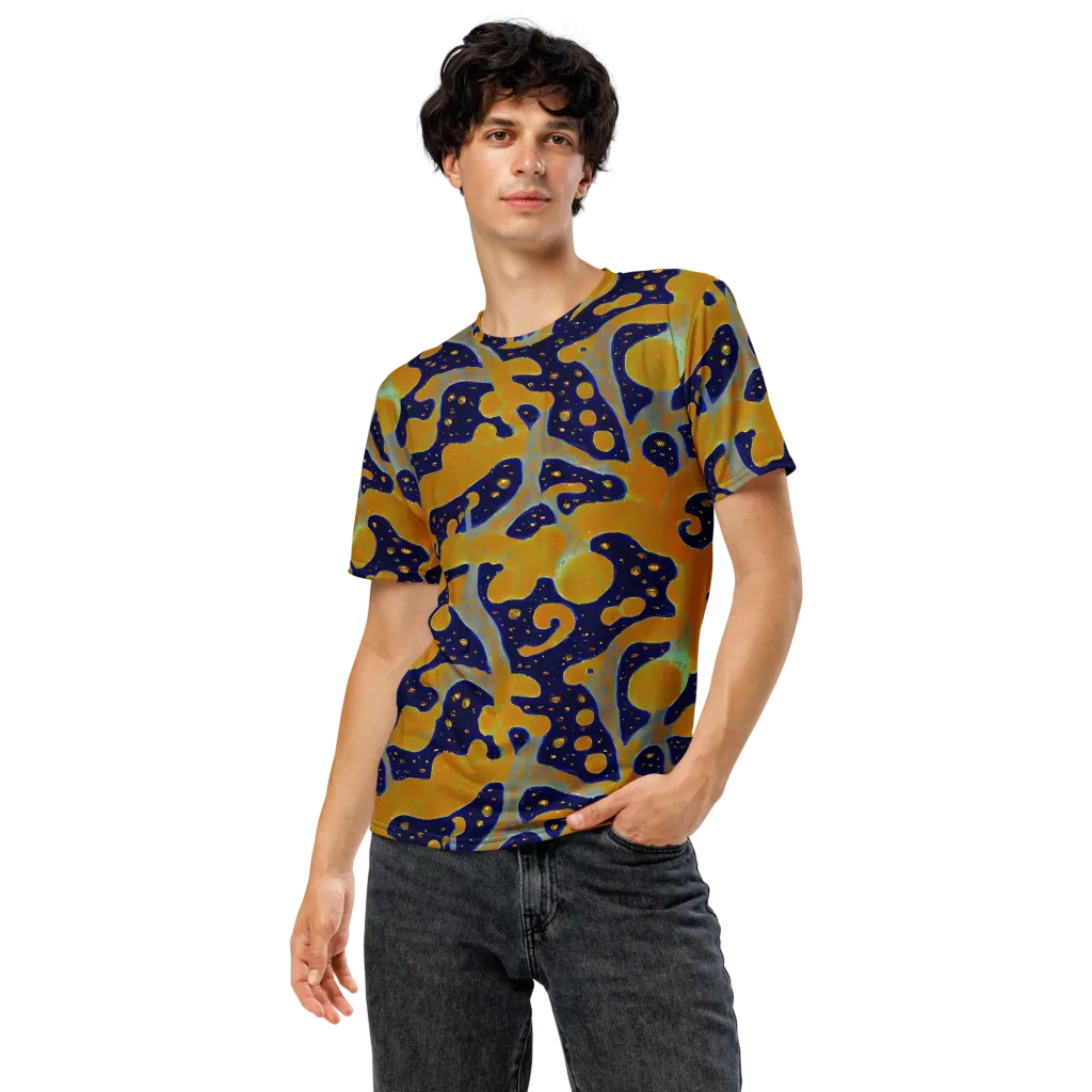 Molten Drift on Men's Crew Neck T-Shirt — Front