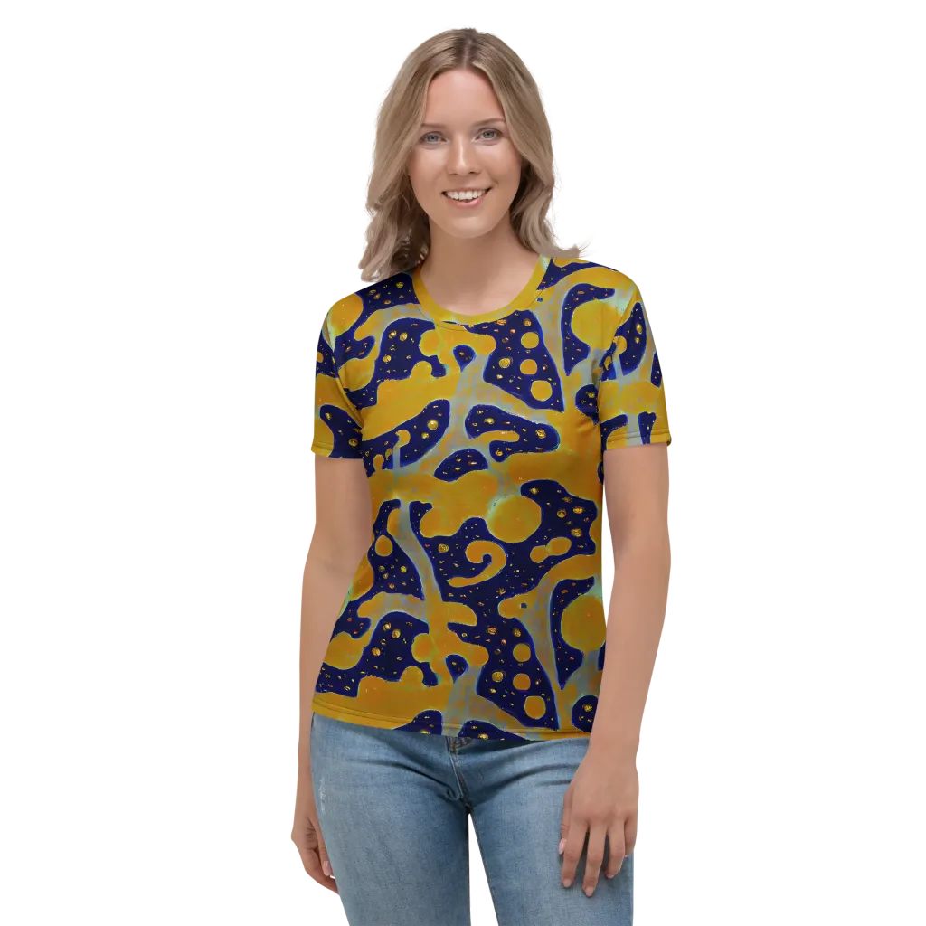 Molten Drift on Women's Crew Neck T-Shirt — Front