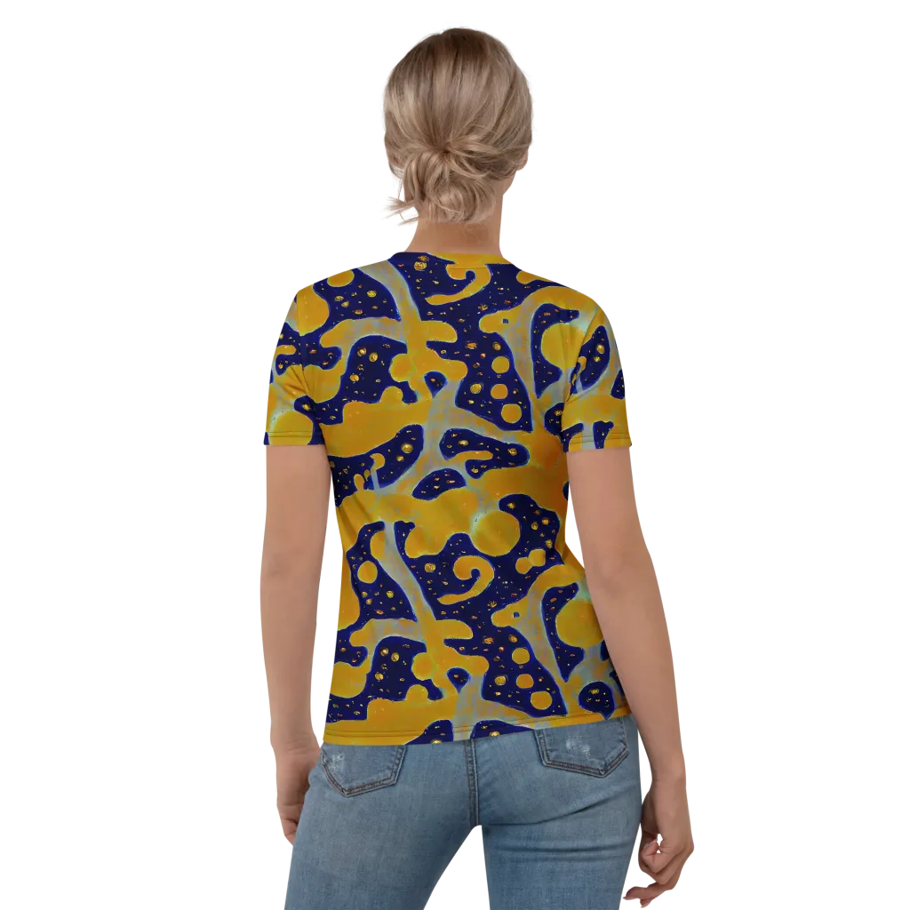 Molten Drift on Women's Crew Neck T-Shirt — Back