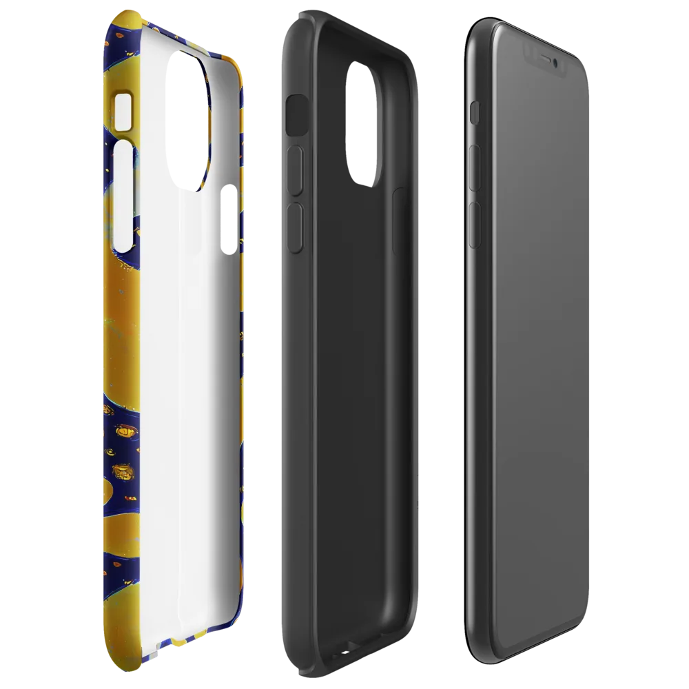 Molten Drift on Tough Case for iPhone® — Right