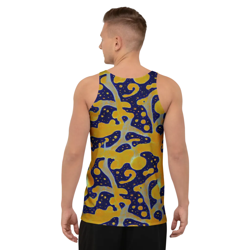 Molten Drift on Men's Tank Top — Back