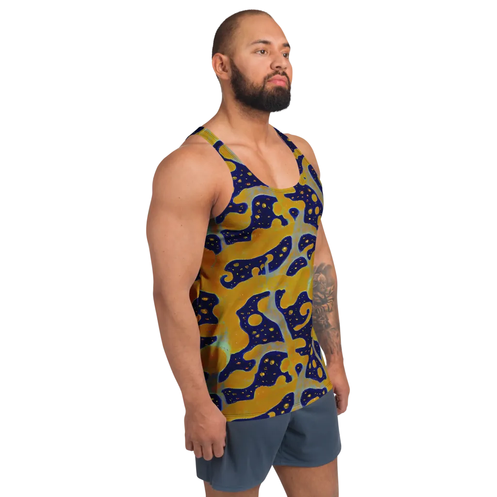 Molten Drift on Men's Tank Top — Right Front