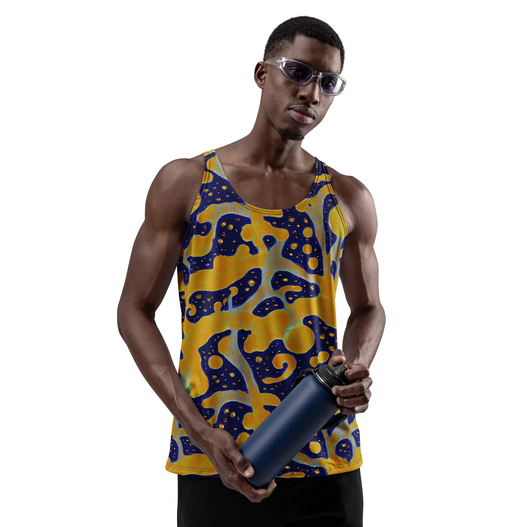 Molten Drift on Men's Tank Top — Front