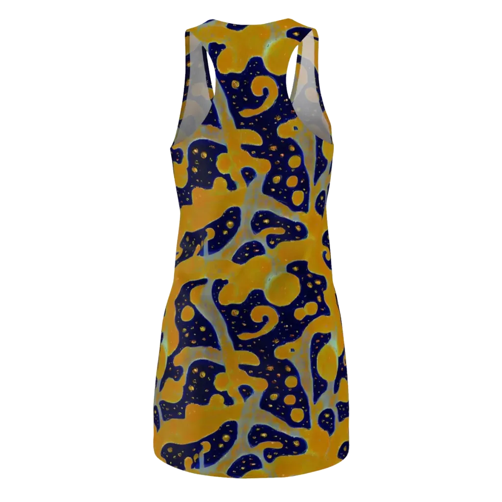 Molten Drift on Racerback Dress — Back