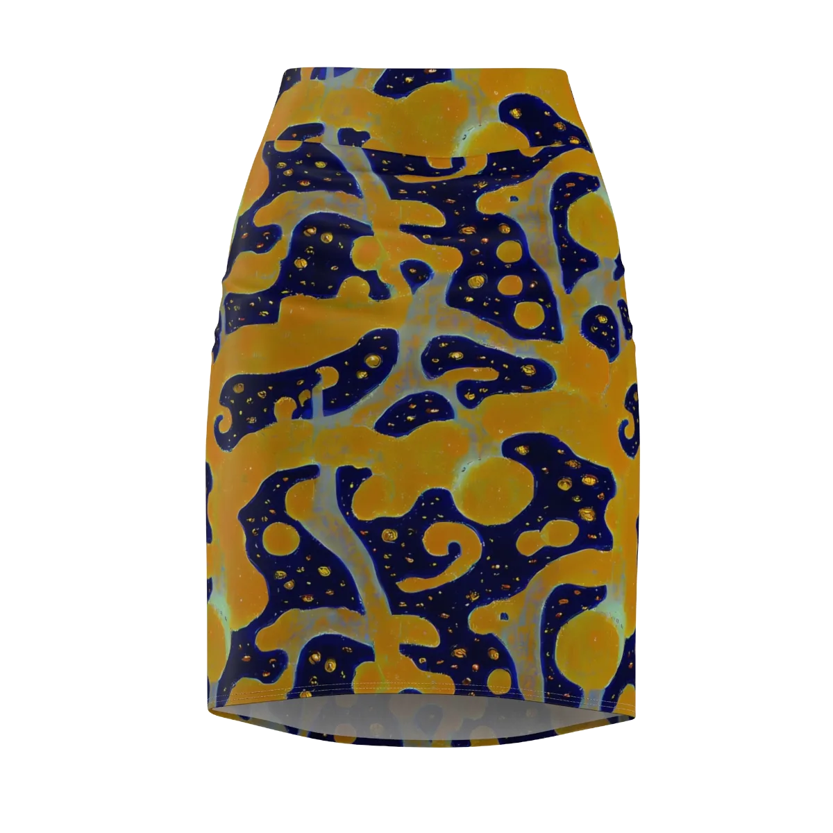 Molten Drift on Pencil Skirt — Front