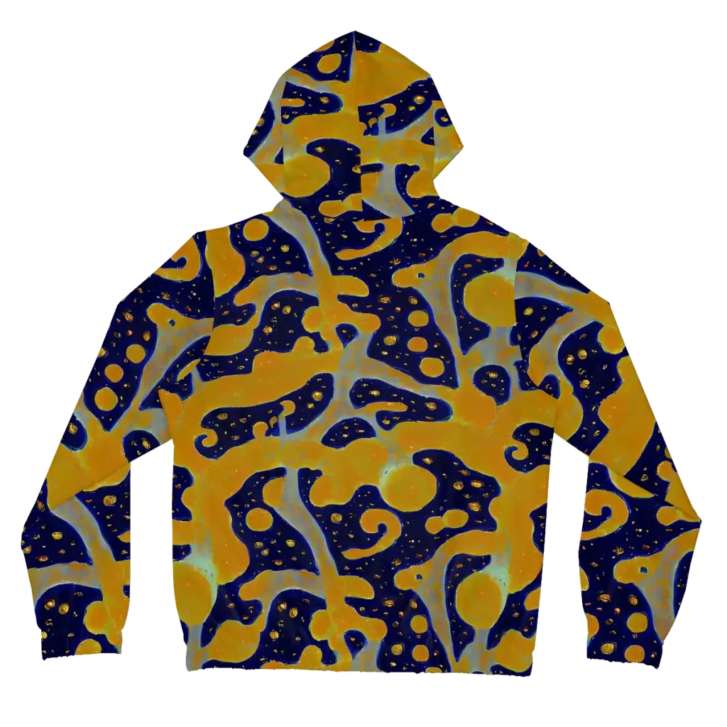Molten Drift on Women's Full-Zip Hoodie — Back