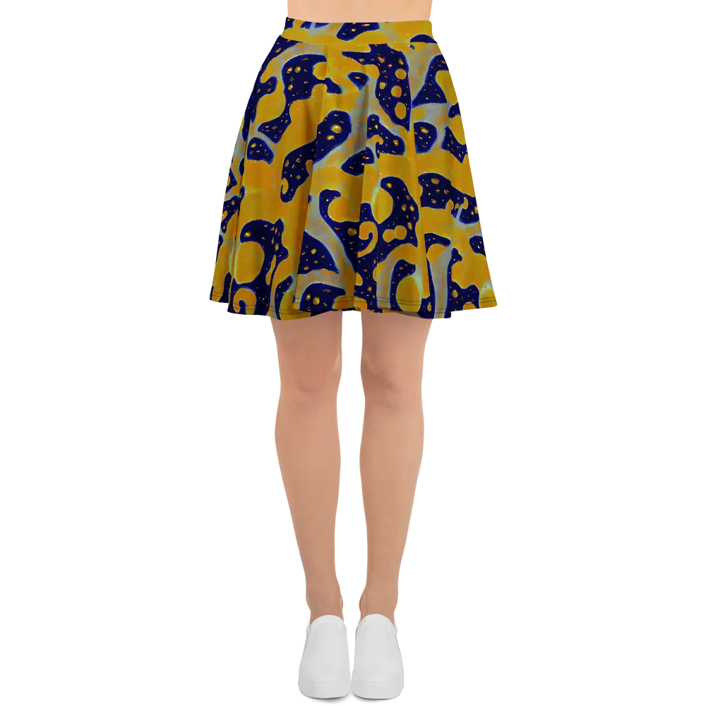 Molten Drift on Skater Skirt — Front