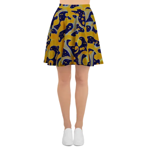 Molten Drift on a Skater Skirt