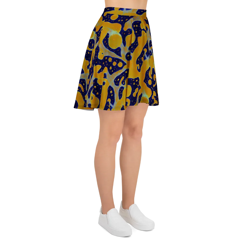 Molten Drift on Skater Skirt — Right