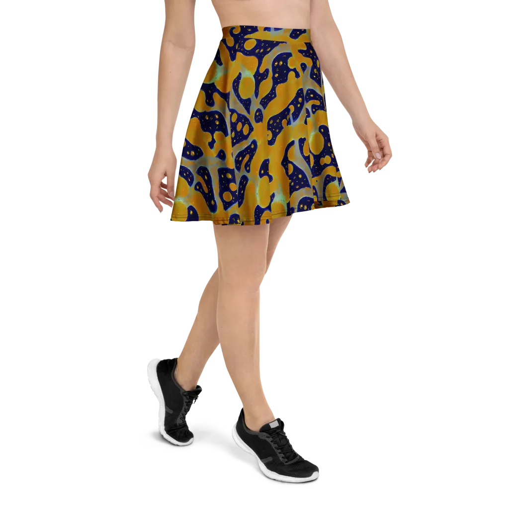 Molten Drift on Skater Skirt — Right