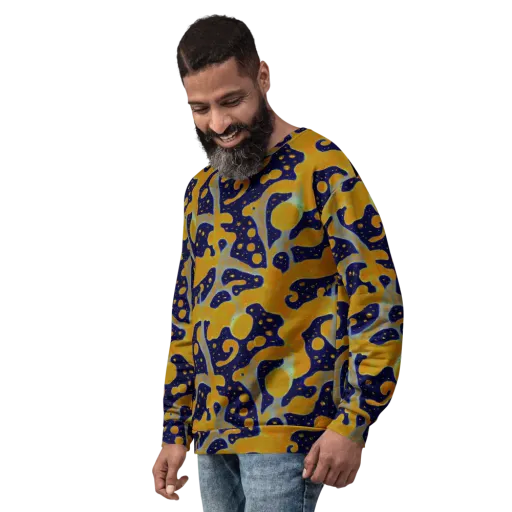 Molten Drift on a Sweatshirt