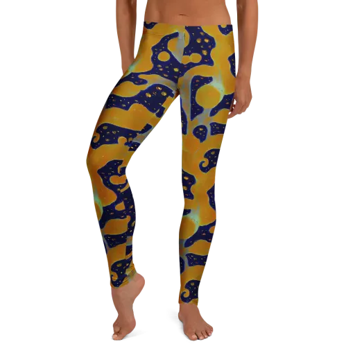 Molten Drift on a Leggings