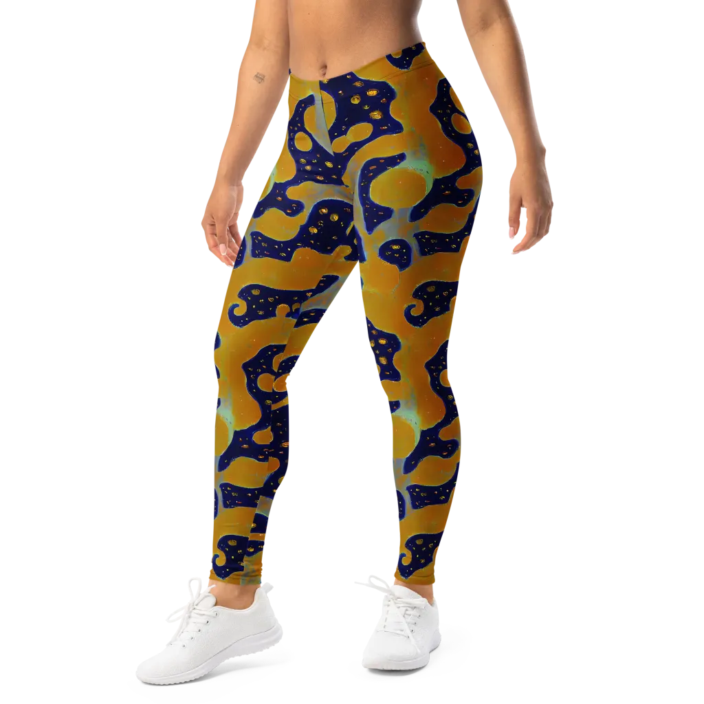 Molten Drift on Leggings — Left Front