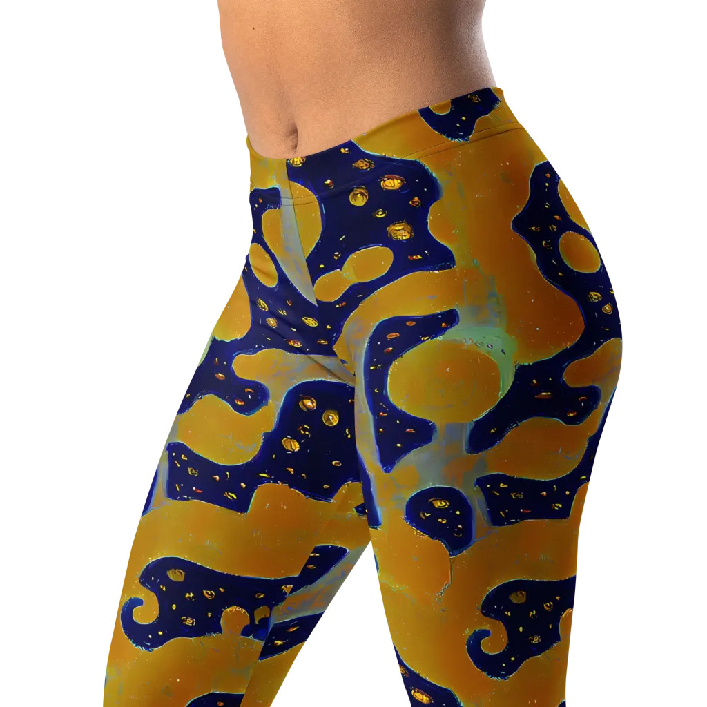 Molten Drift on Leggings — Left Front