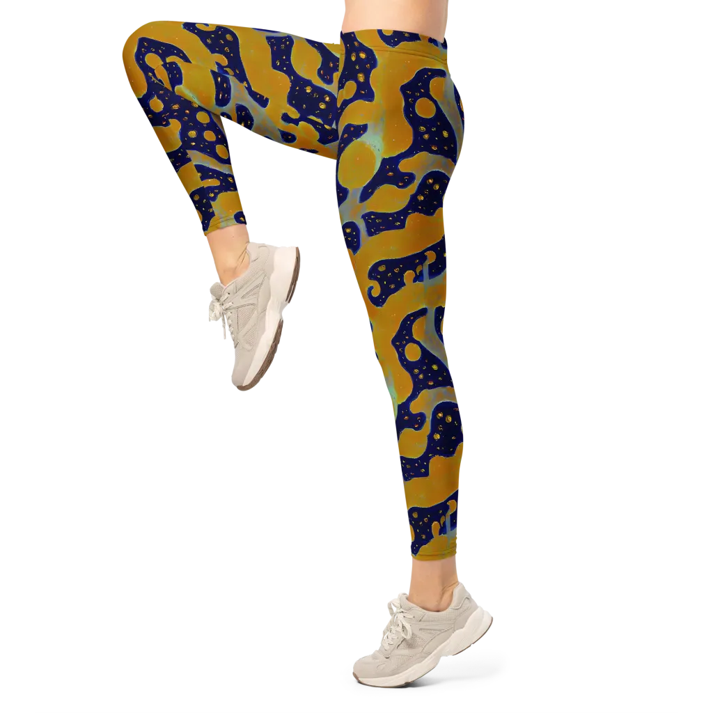 Molten Drift on Leggings — Left