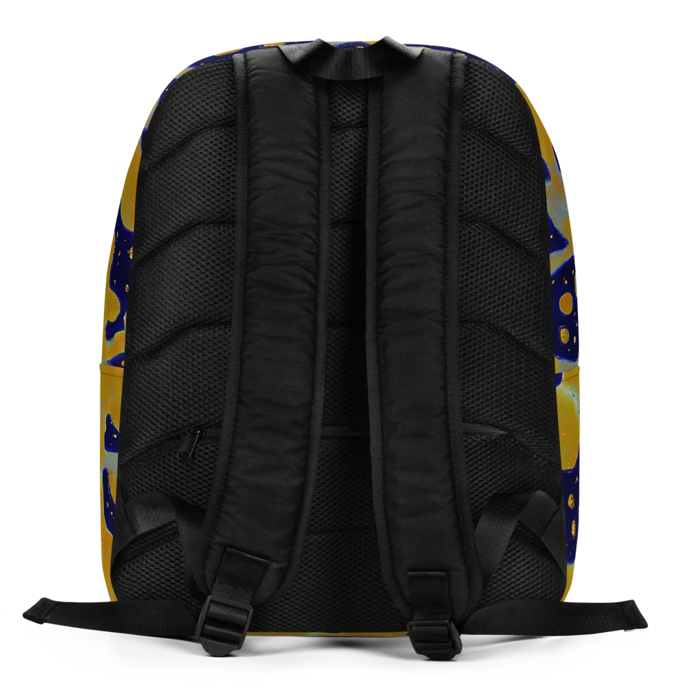 Molten Drift on Minimalist Backpack — Back