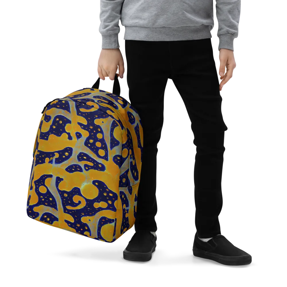 Molten Drift on Minimalist Backpack — Zoomed-in