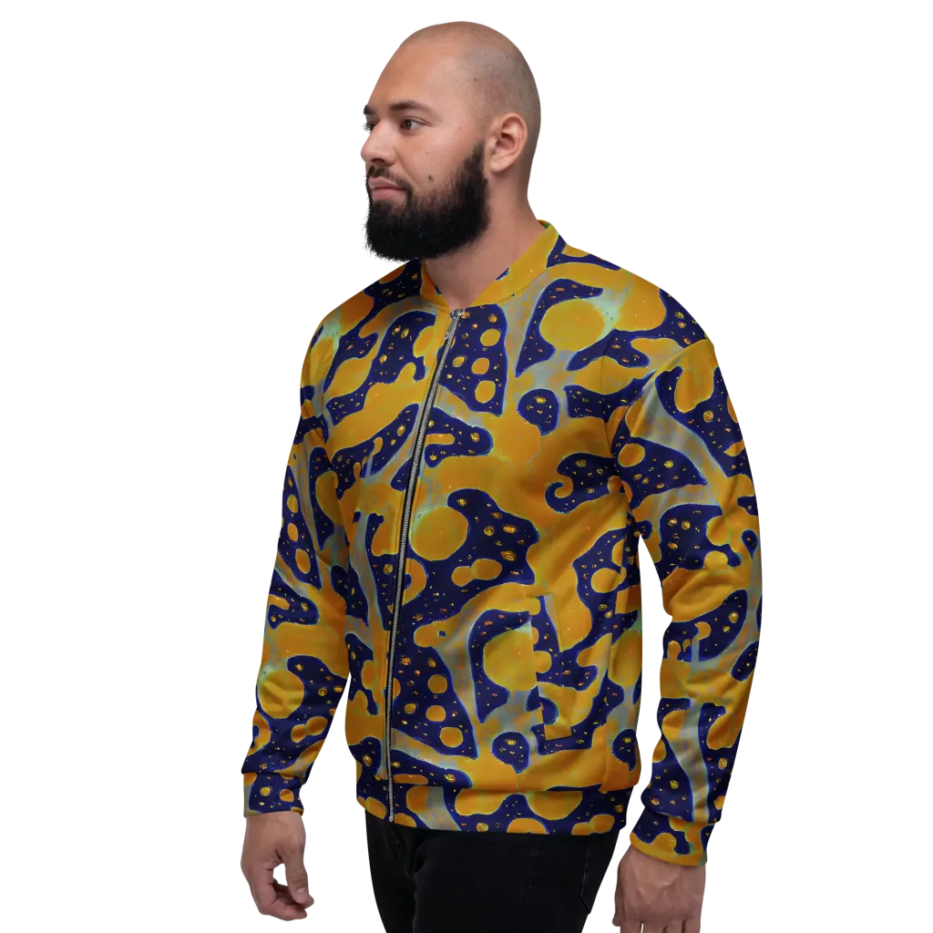 Molten Drift on Bomber Jacket — Left