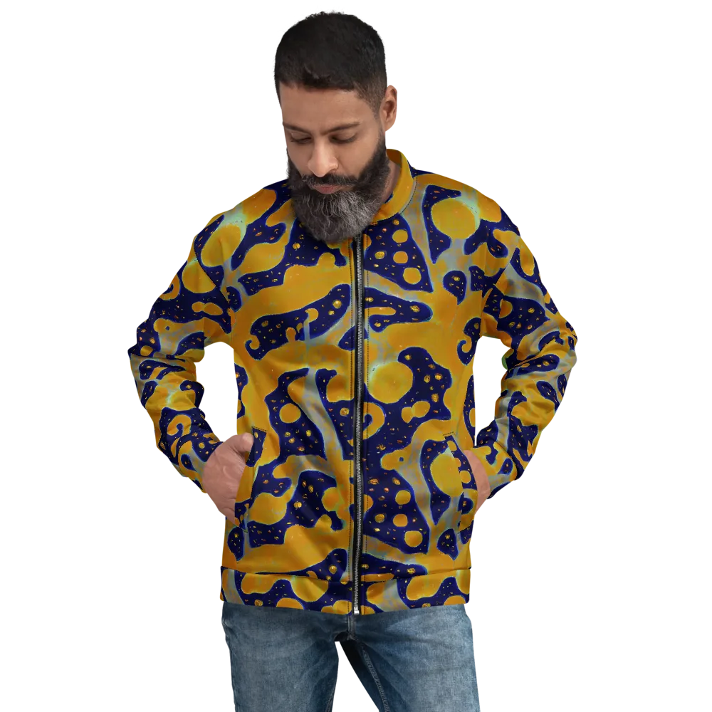 Molten Drift on Bomber Jacket — Front