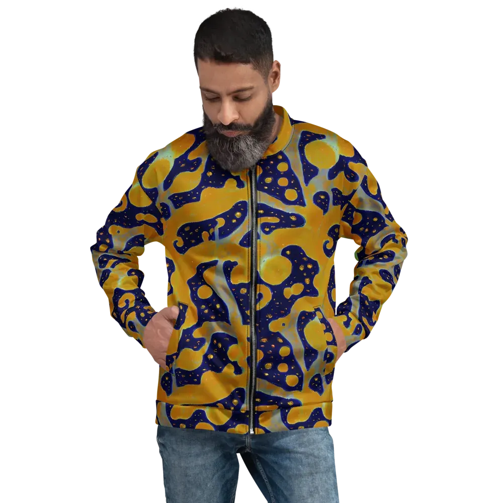Molten Drift on Bomber Jacket — Front