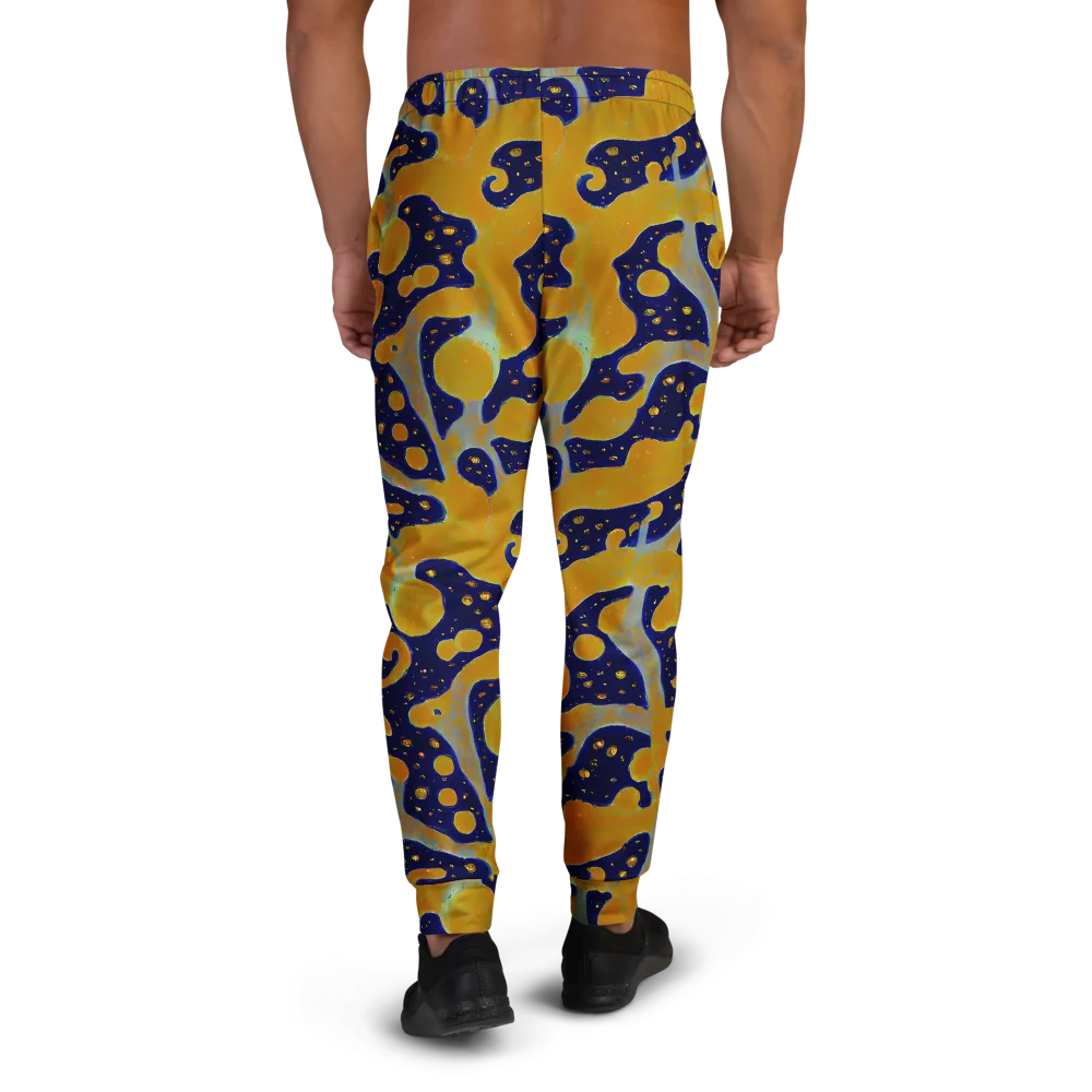 Molten Drift on Men's Joggers — Back