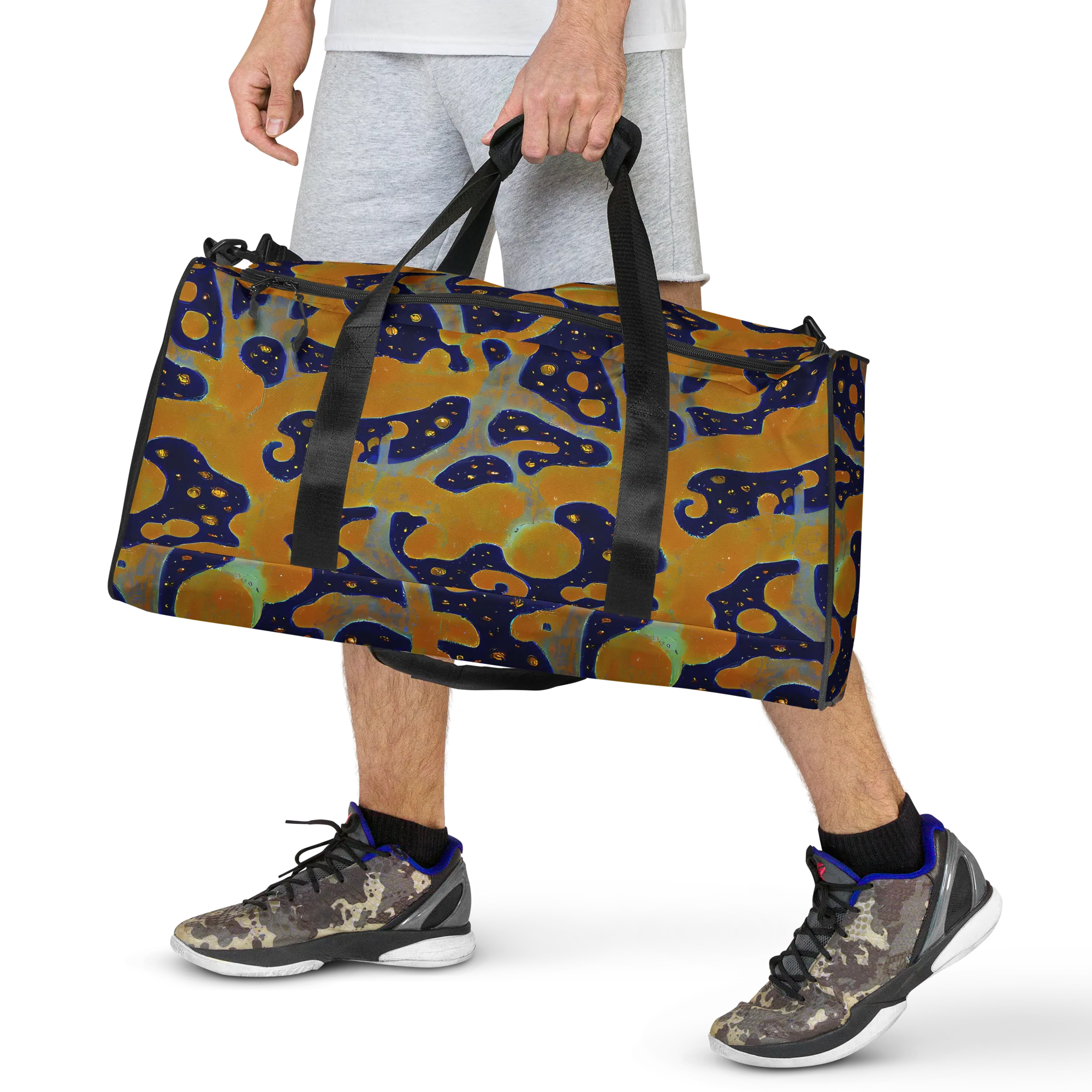 Molten Drift on Duffle Bag — Front