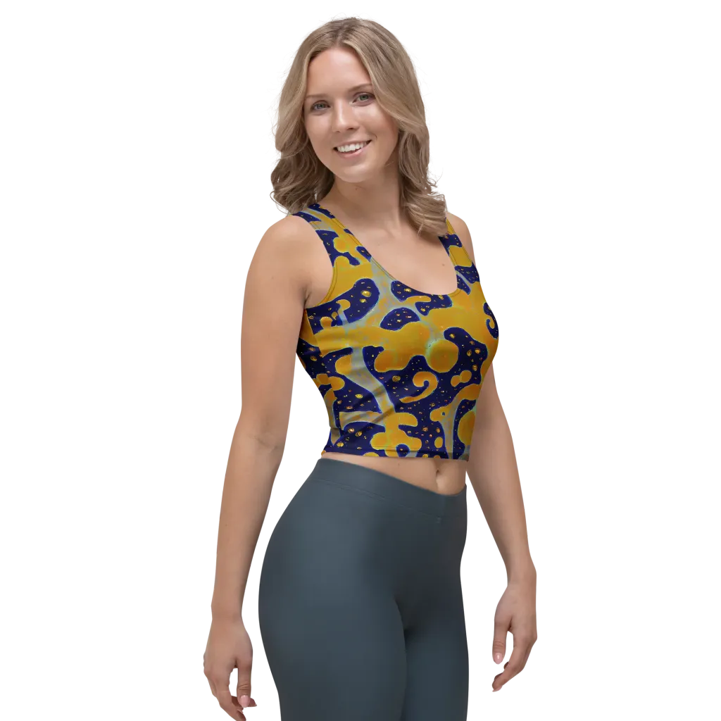 Molten Drift on Crop Top — Right Front