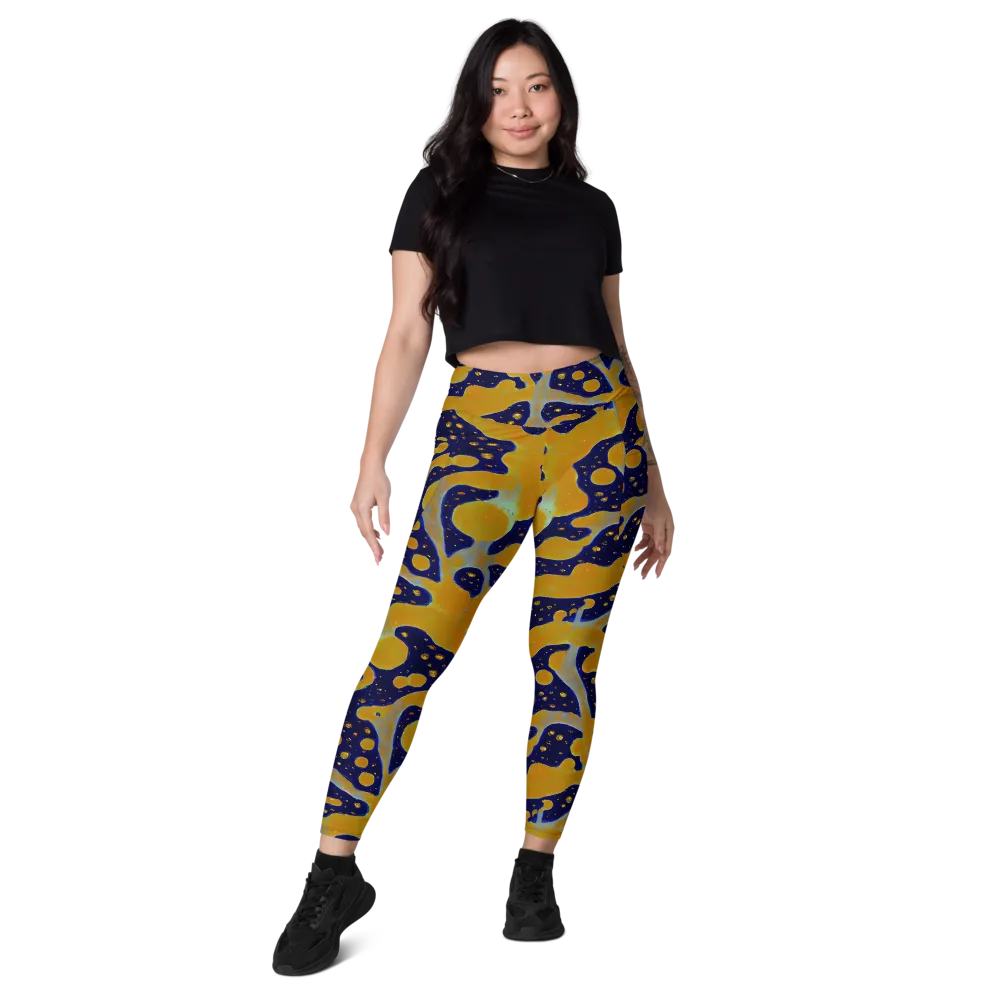 Molten Drift on Leggings with Pockets — Front