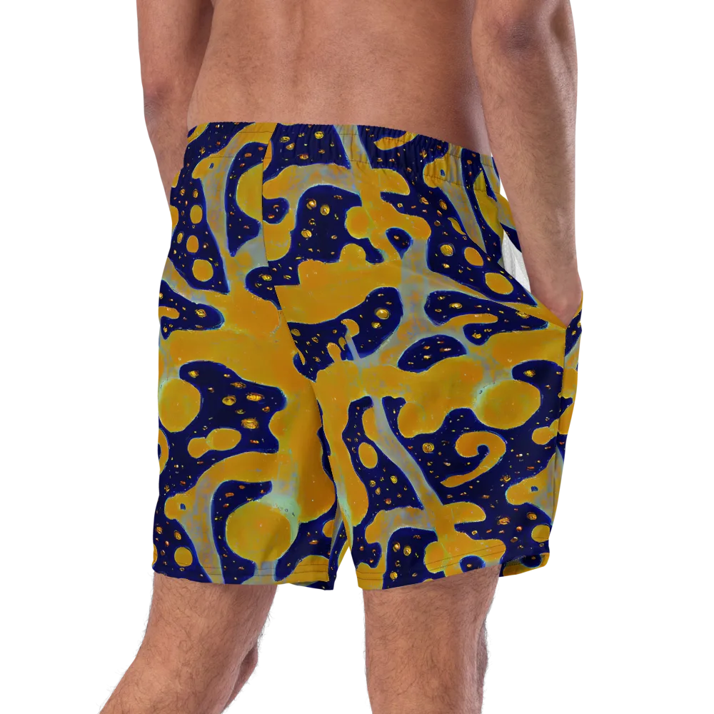 Molten Drift on Swim Trunks — Right Back