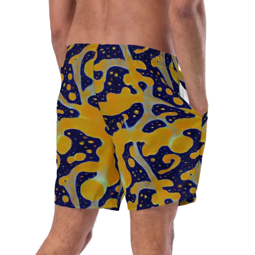 Molten Drift on a Swim Trunks