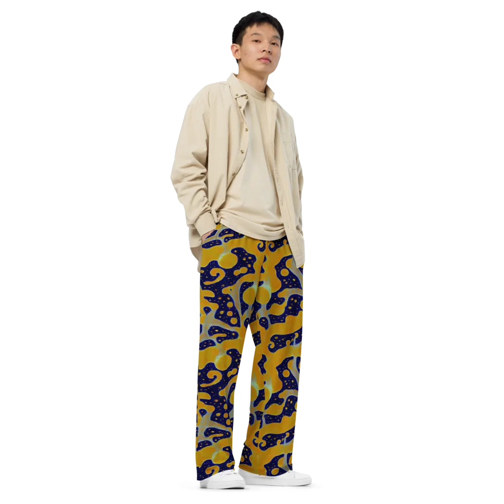 Molten Drift on Wide-Leg Pants — Right Front