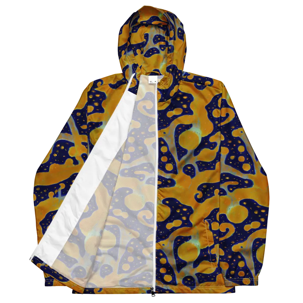 Molten Drift on Men's Windbreaker — Front