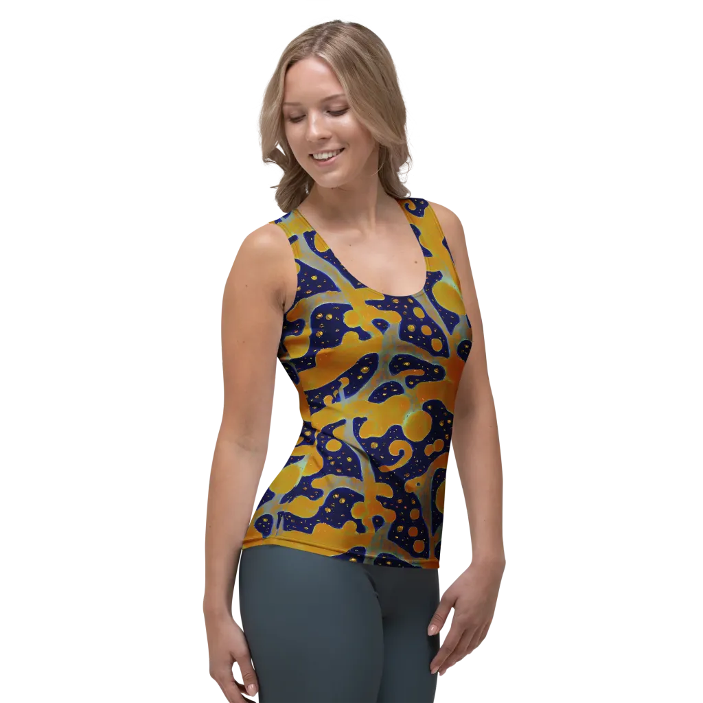 Molten Drift on Women's Tank Top — Right Front
