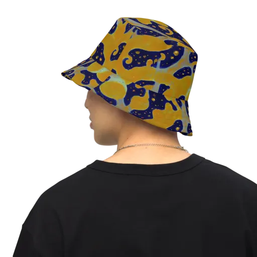Molten Drift on a Reversible Bucket Hat
