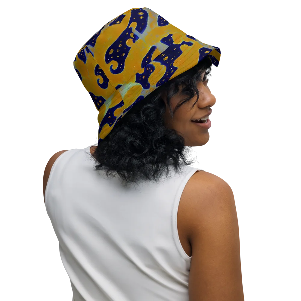 Molten Drift on Reversible Bucket Hat — Right Outside