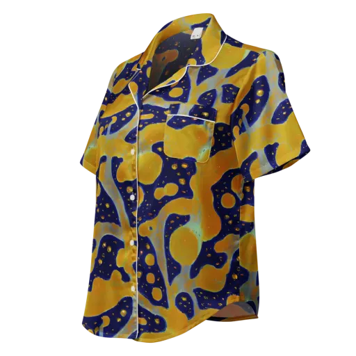 Molten Drift on a Women's Short Sleeve Pajama Top