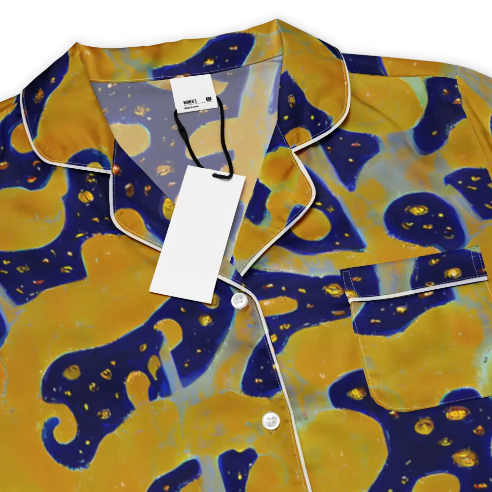 Molten Drift on Women's Short Sleeve Pajama Top — Product details