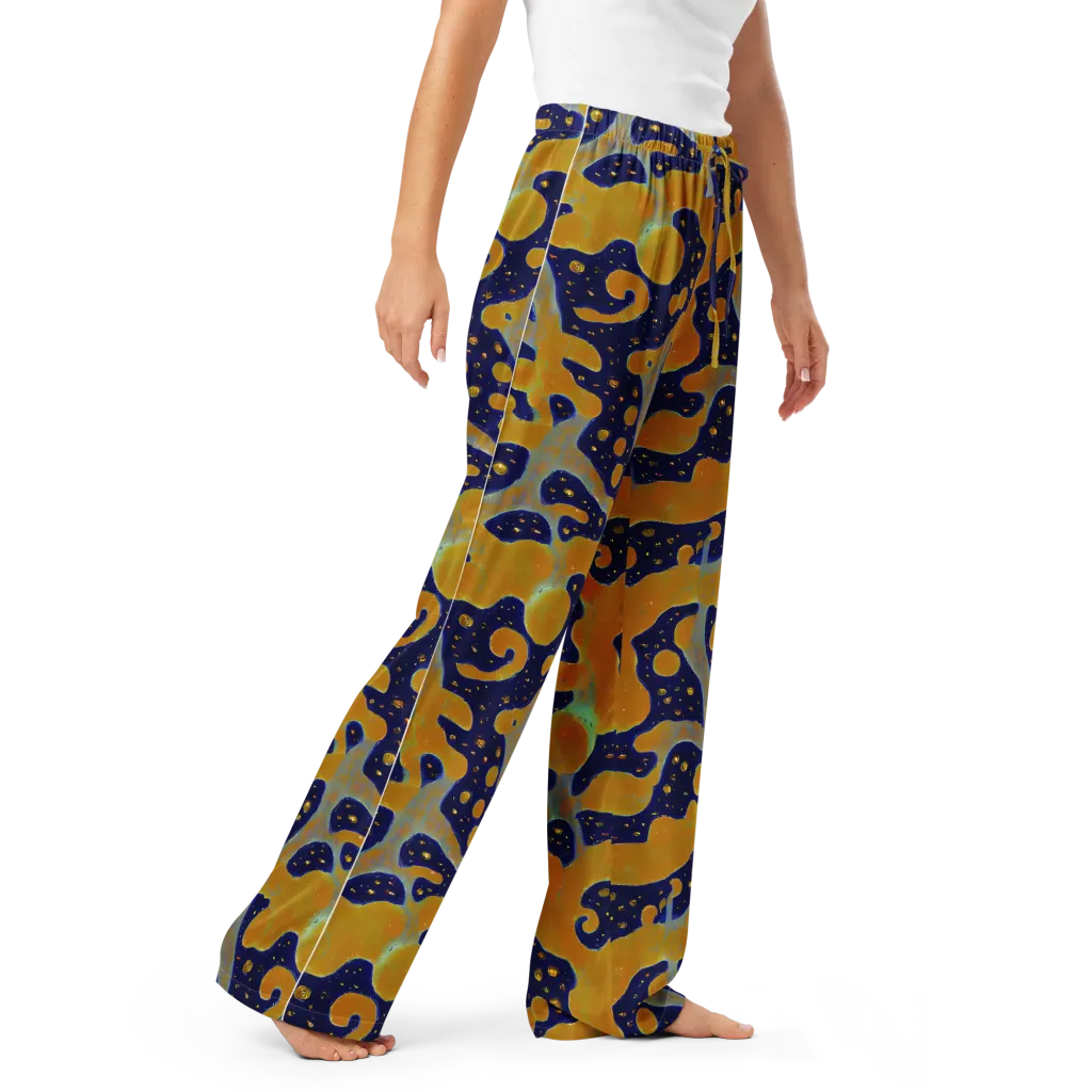 Molten Drift on Women's Pajama Pants — Right Front