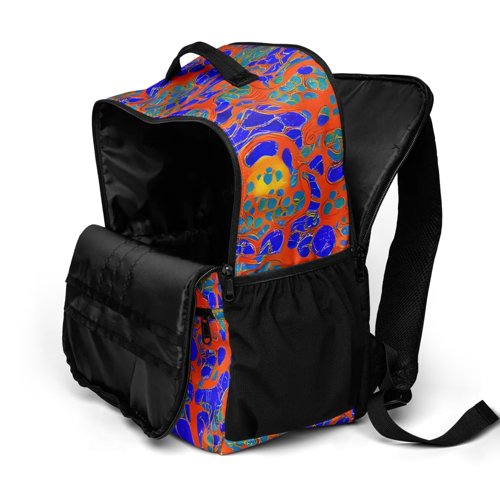 Burning Mosaic on Utility Backpack — Product details 2