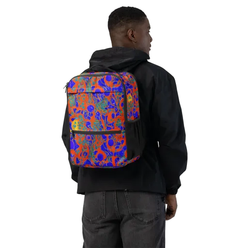 Burning Mosaic on a Utility Backpack
