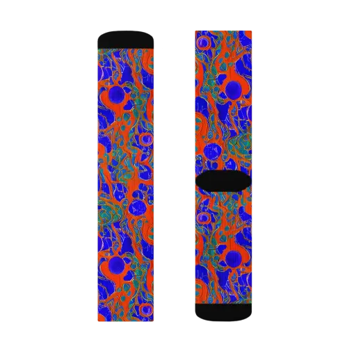 Burning Mosaic on a Socks