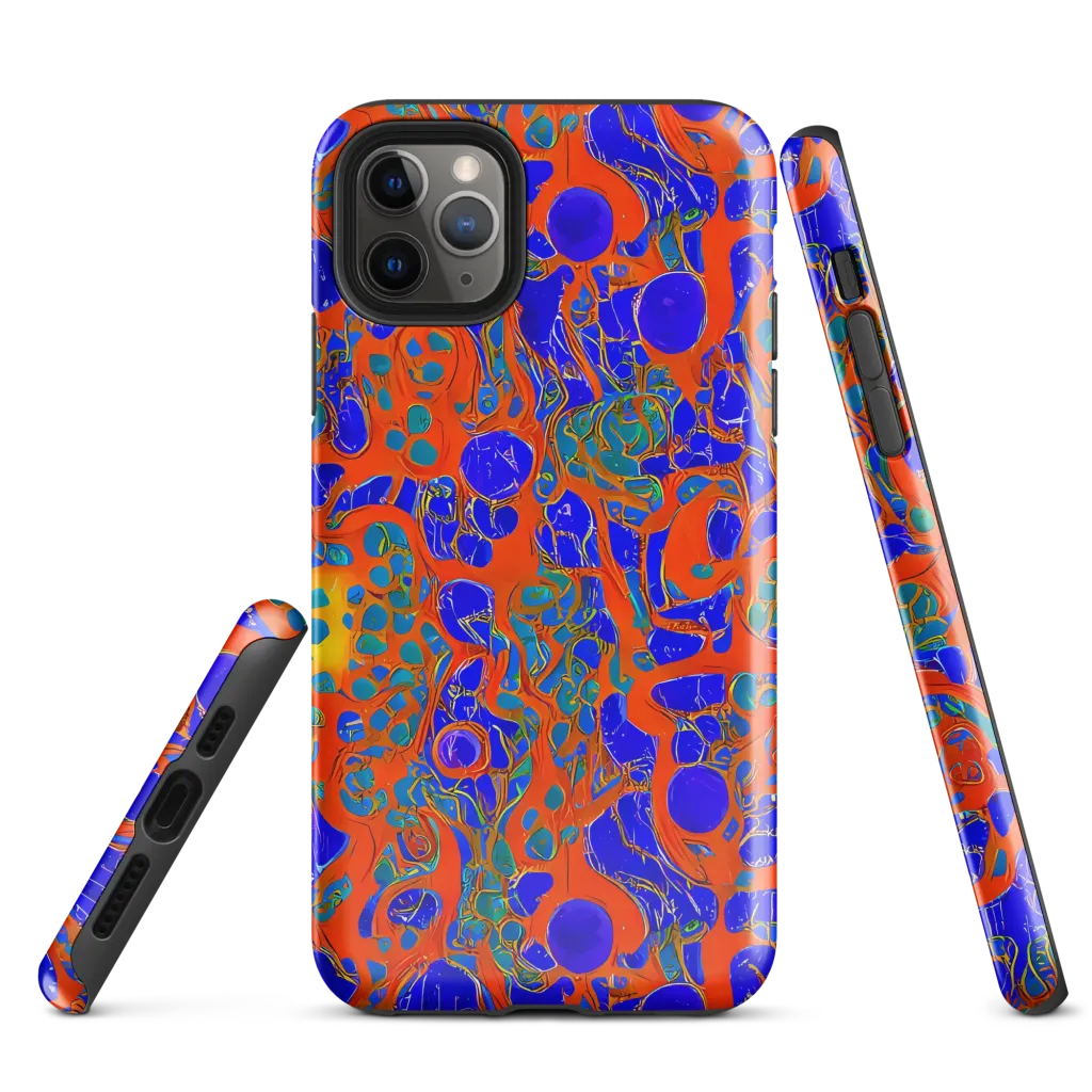 Burning Mosaic on Tough Case for iPhone® — Front