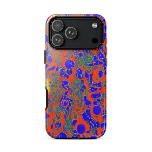 Burning Mosaic on a Tough Case for iPhone®